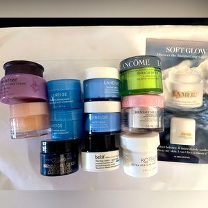 Travel size moisturizers